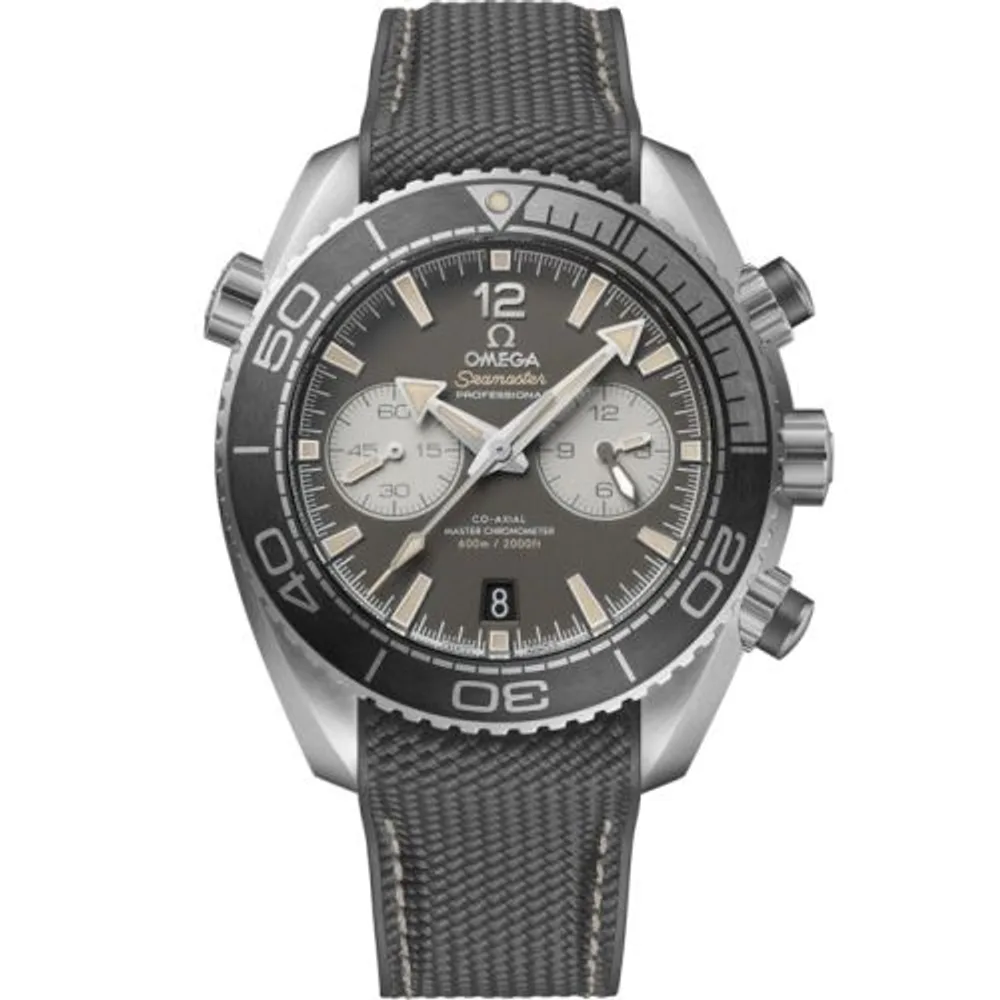 Omega Seamaster Planet Ocean 600M Co-Axial 45.5 Master Chronometer Chronograph Stainless Steel / Green / Rubber