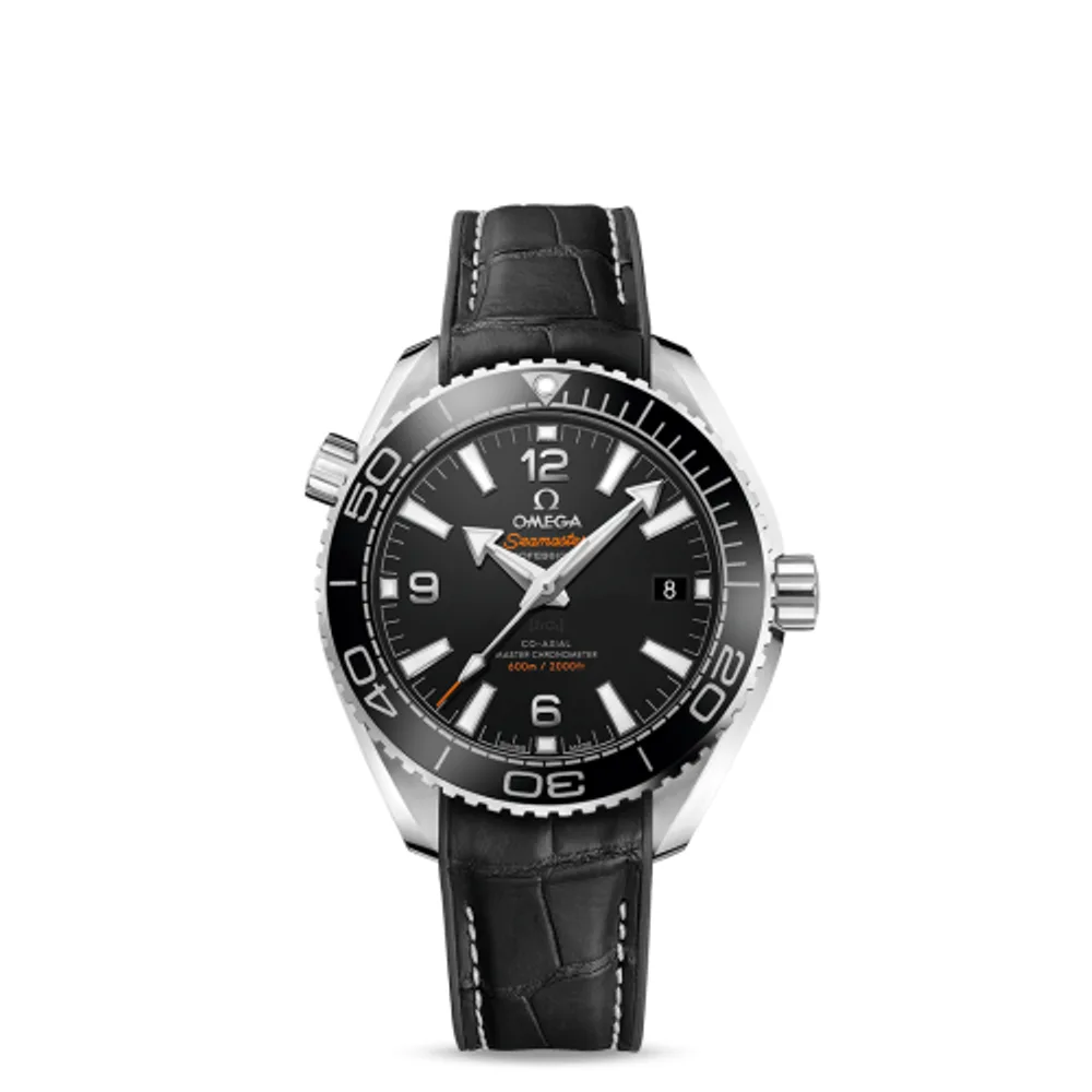 Omega Seamaster Planet Ocean 600M Co-Axial 39.5 Master Chronometer Stainless Steel / Black / Strap