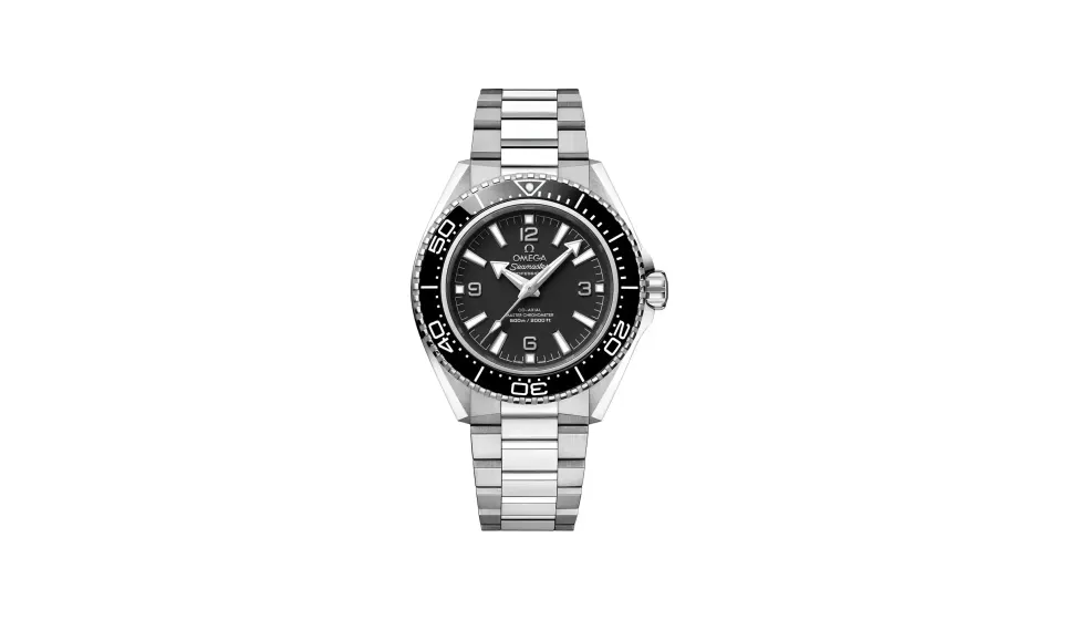 Omega Seamaster Planet Ocean 600M 42 mm, steel on steel