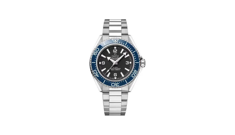 Omega Seamaster Planet Ocean 600M 42 mm, steel on steel