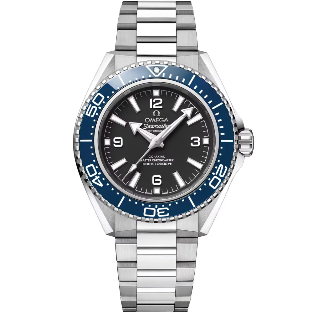 Omega Seamaster Planet Ocean 600M 42 mm, steel on steel