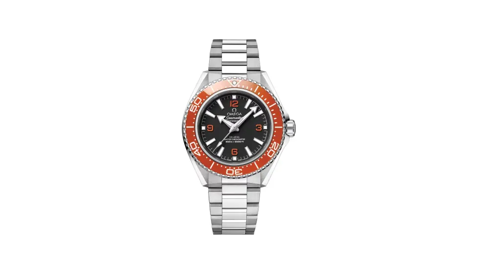 Omega Seamaster Planet Ocean 600M 42 mm, steel on steel