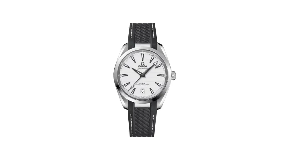 Omega Seamaster Aqua Terra 150M 38 mm, steel on rubber strap