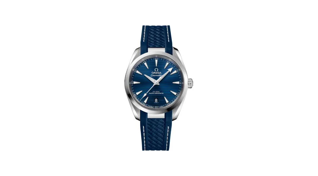 Omega Seamaster Aqua Terra 150M 38 mm, steel on rubber strap