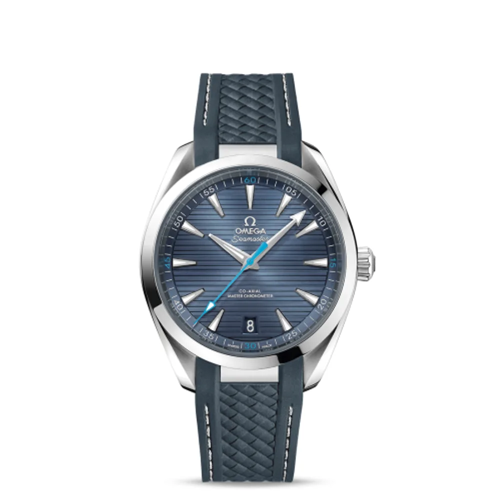 Omega Seamaster Aqua Terra 150M Master Chronometer 41 Stainless Steel / Blue / Rubber