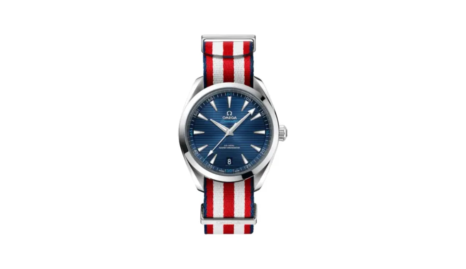 Omega Seamaster Aqua Terra 150M Master Chronometer 41 Stainless Steel / Blue / NATO / Shaun White Edition