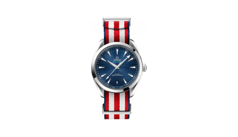 Omega Seamaster Aqua Terra 150M Master Chronometer 41 Stainless Steel / Blue / NATO / Paralympics