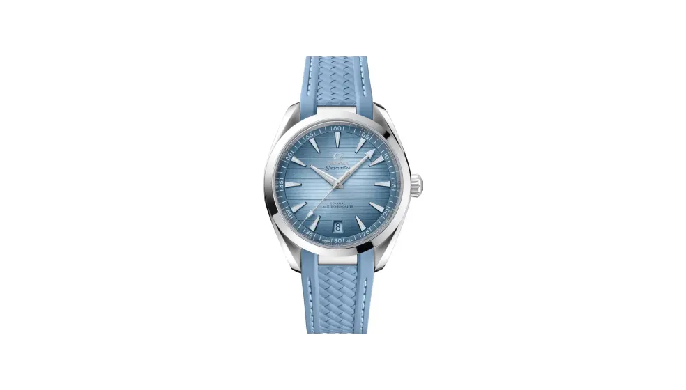 Omega Seamaster Aqua Terra 150M 41 mm, steel on rubber strap