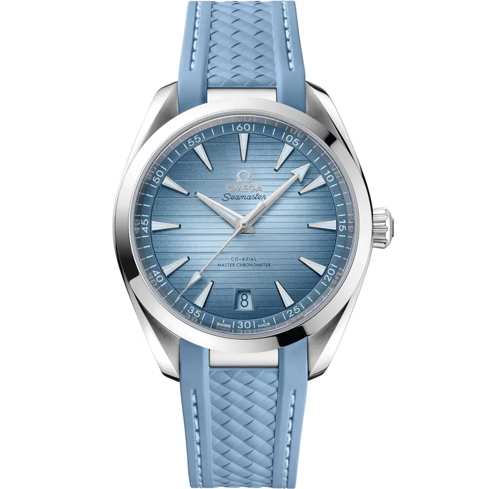 Omega Seamaster Aqua Terra 150M 41 mm, steel on rubber strap