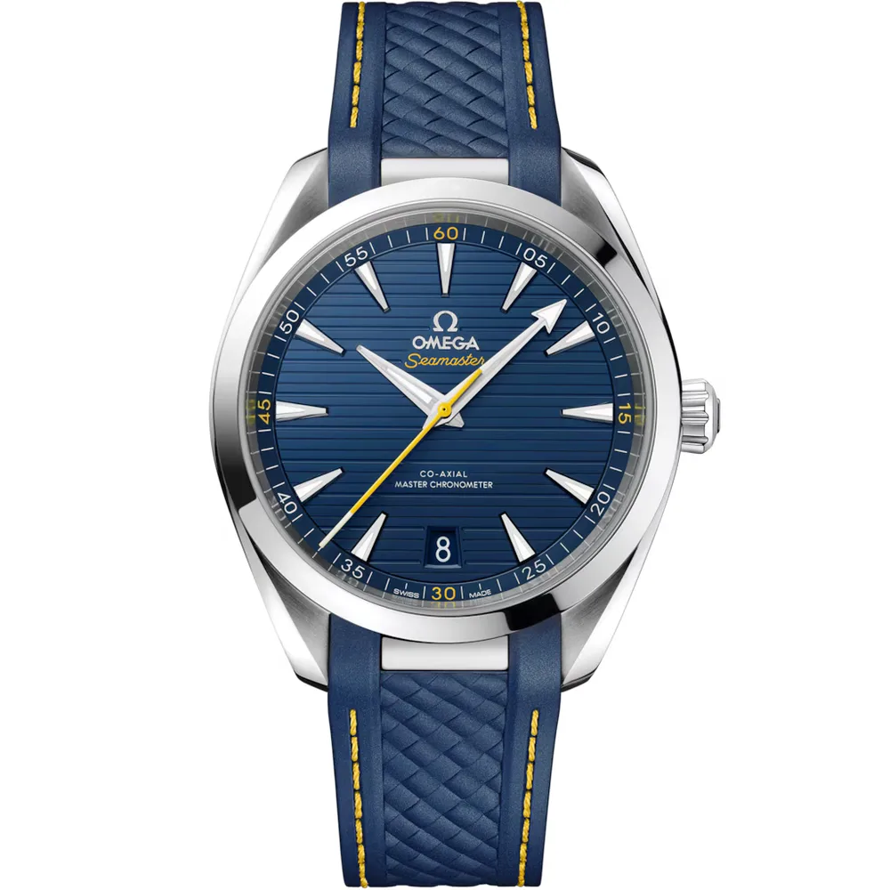 Omega Seamaster Aqua Terra 150M 41 mm, steel on rubber strap