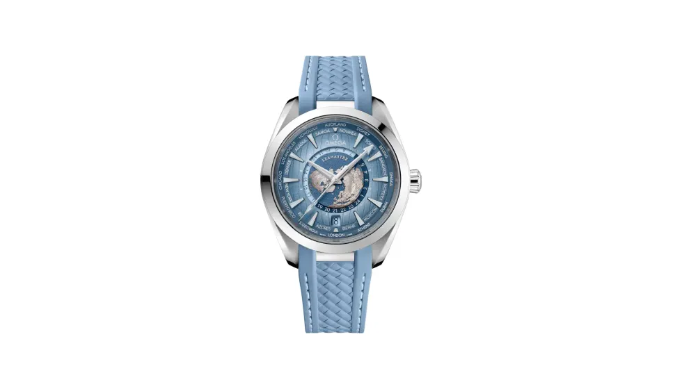 Omega Seamaster Aqua Terra 150M 43 mm, steel on rubber strap