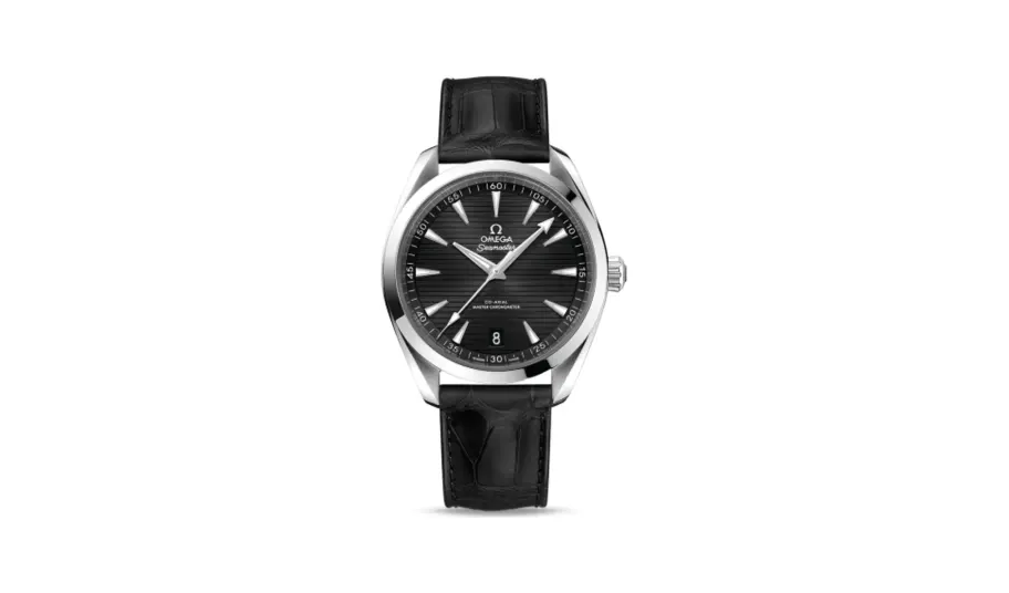 Omega Seamaster Aqua Terra 150M Master Chronometer 41 Stainless Steel / Black / Alligator