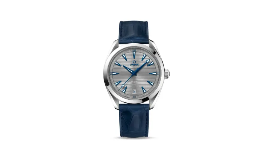 Omega Seamaster Aqua Terra 150M Master Chronometer 41 Stainless Steel / Grey / Alligator