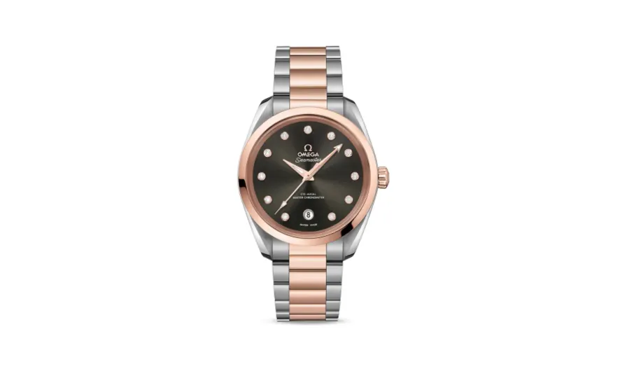 Omega Seamaster Aqua Terra 150M Master Chronometer 38 Stainless Steel / Sedna Gold / Grey / Bracelet