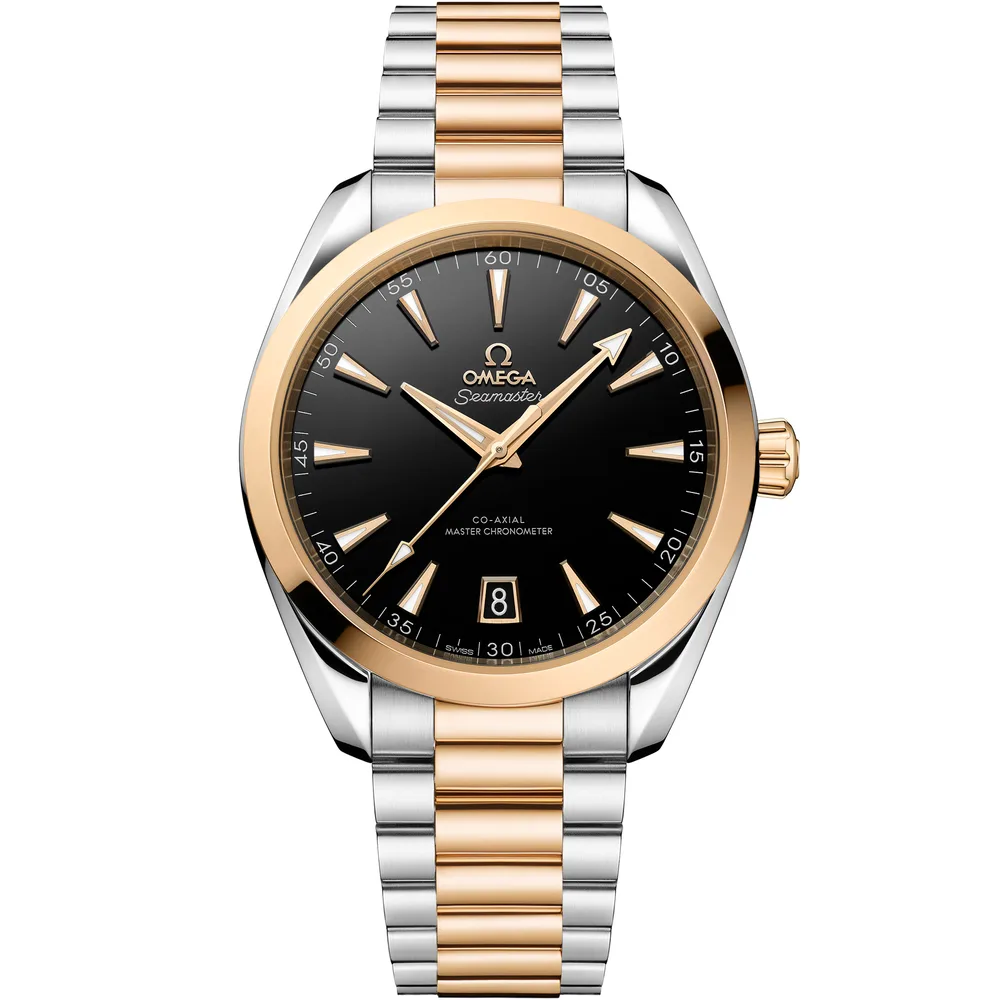 Omega Seamaster Aqua Terra 150M 41 mm, steel - Moonshine™ gold on steel - Moonshine™ gold