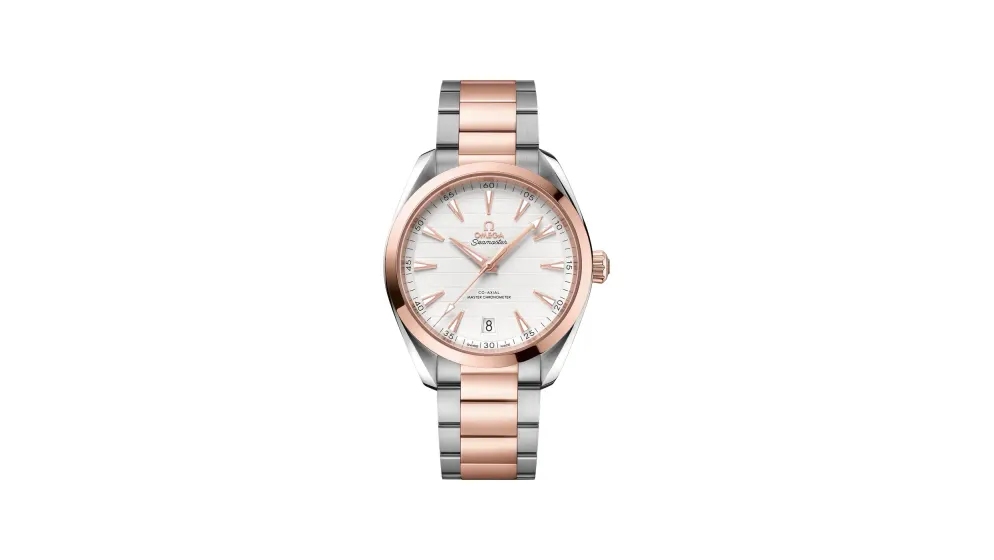 Omega Seamaster Aqua Terra 150M 41 mm, steel ‑ Sedna™ gold on steel ‑ Sedna™ gold