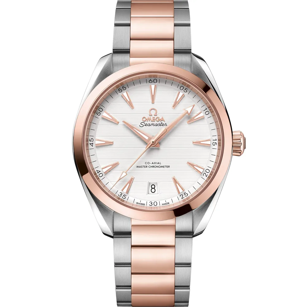 Omega Seamaster Aqua Terra 150M 41 mm, steel ‑ Sedna™ gold on steel ‑ Sedna™ gold