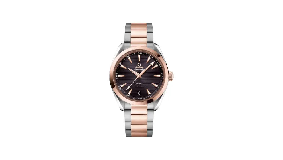 Omega Seamaster Aqua Terra 150M 41 mm, steel – Sedna™ gold on steel – Sedna™ gold