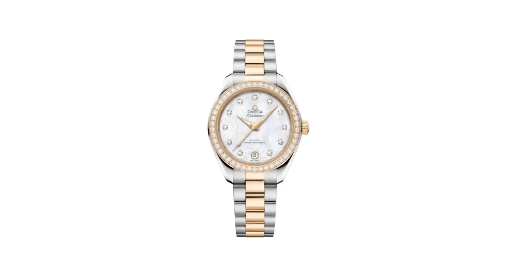 Omega Seamaster Aqua Terra 150M 30 mm, steel - Moonshine gold on steel - Moonshine gold