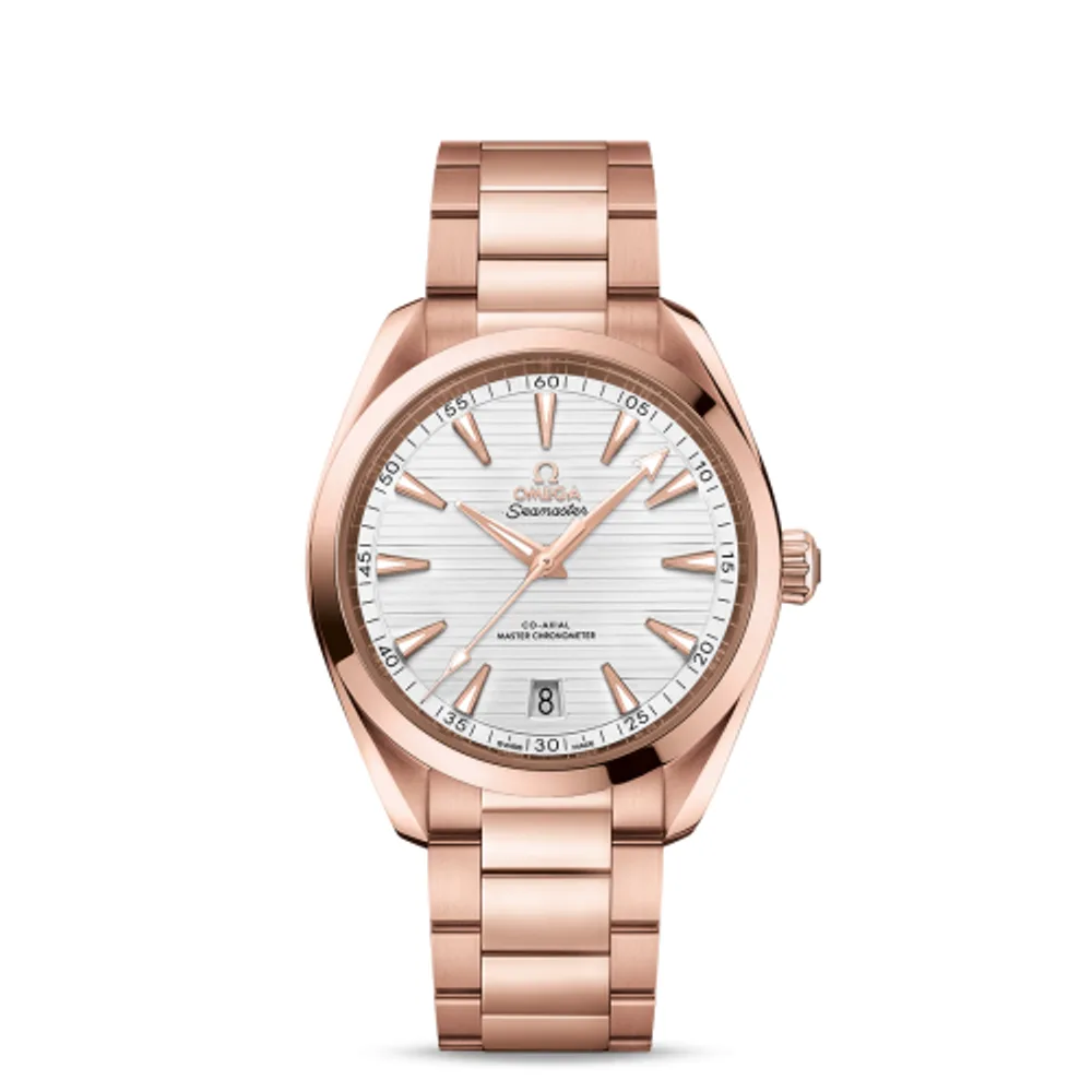 Omega Seamaster Aqua Terra 150M Master Chronometer 41 Sedna Gold / Silver / Bracelet