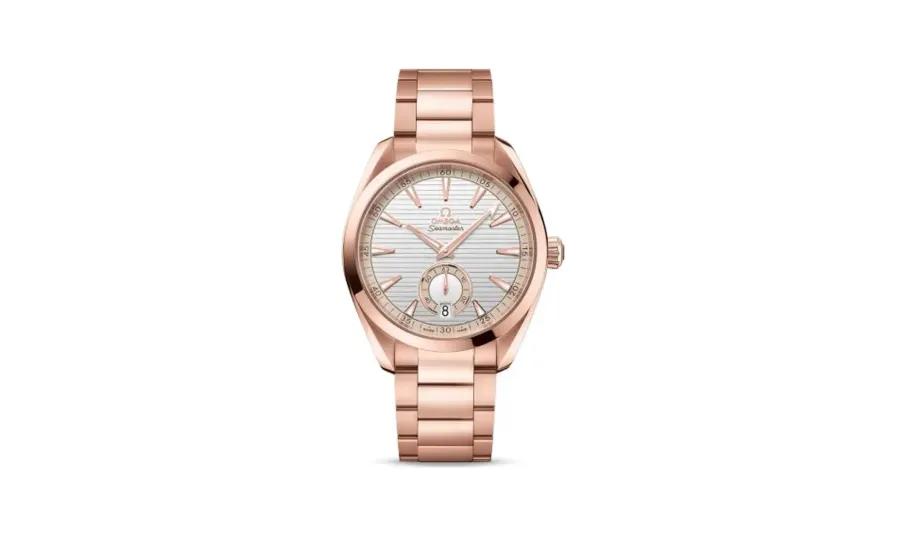 Omega Seamaster Aqua Terra 150M Master Chronometer Small Seconds 41 Sedna Gold / Silver / Bracelet