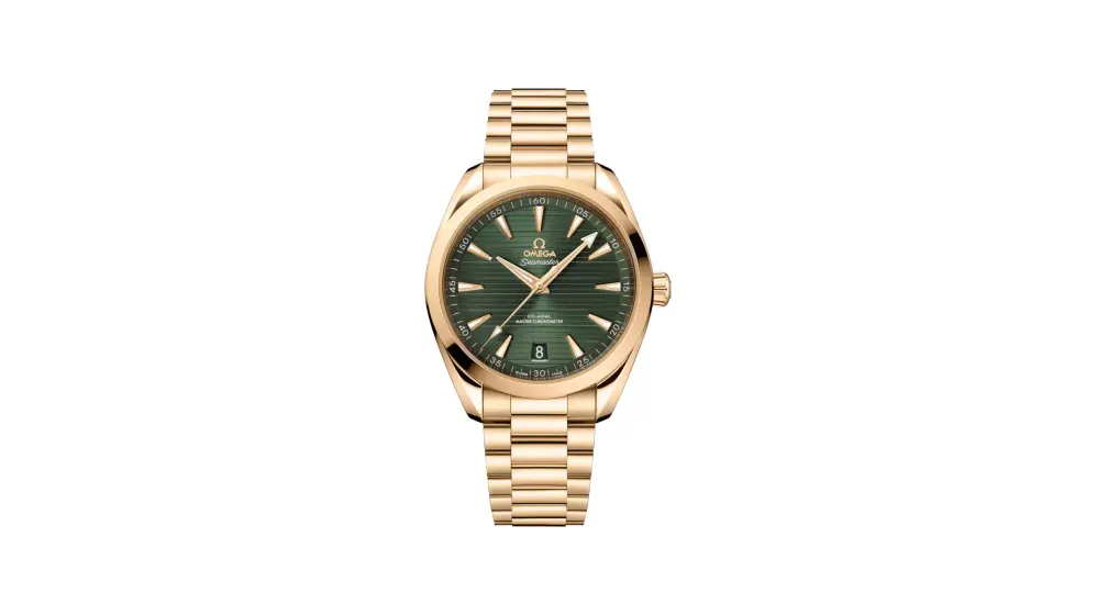 Omega Seamaster Aqua Terra 150M 41 mm, Moonshine™ gold on Moonshine™ gold
