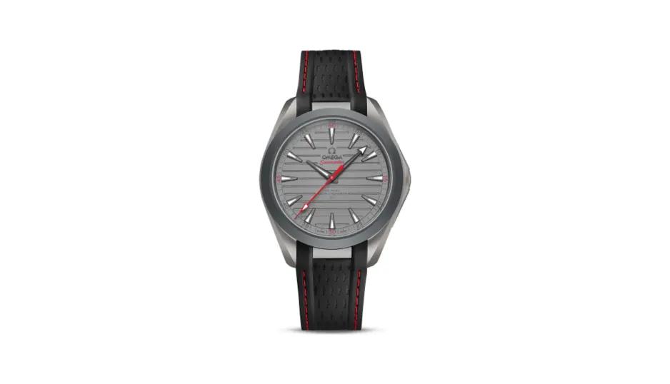 Omega Seamaster Aqua Terra 150M Master Chronometer 41 Ultra Light Titanium / Grey - Red / Rubber
