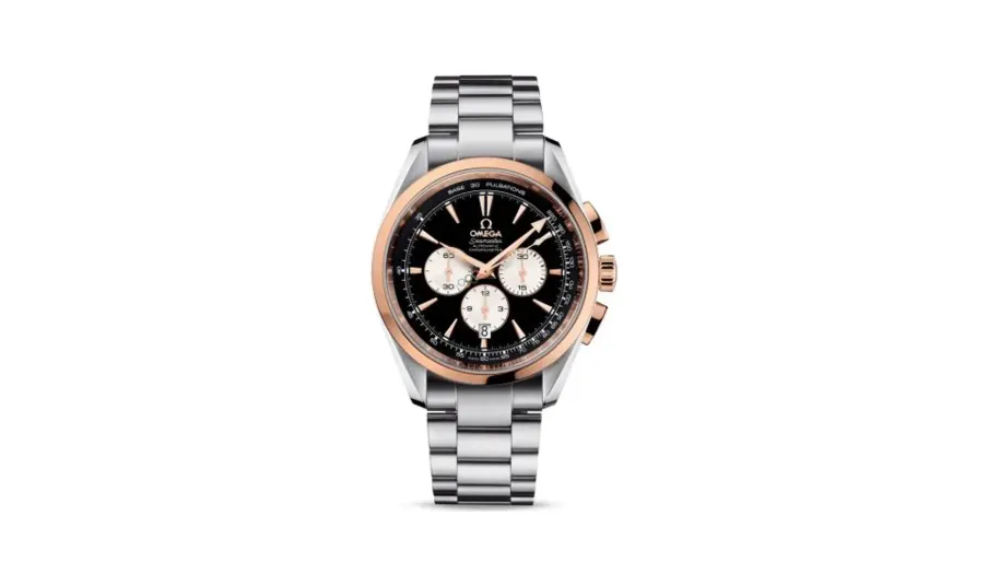 Omega Seamaster Aqua Terra 150M Automatic 42.2 Chronograph Stainless Steel / Red Gold / Beijing Olympics 2008