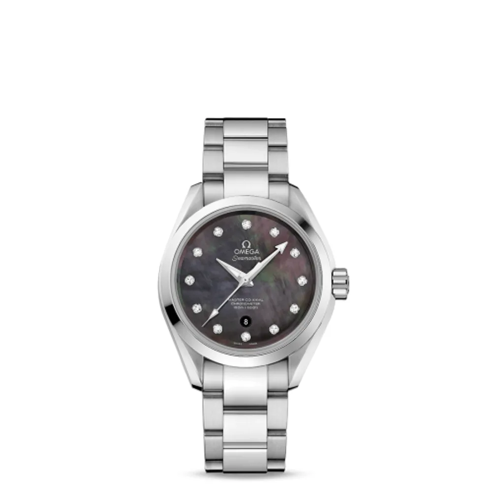 Omega Seamaster Aqua Terra 150M Master Co-Axial 34 Stainless Steel / Grey MOP / Bracelet