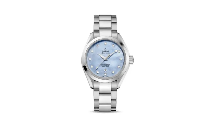 Omega Seamaster Aqua Terra 150M Master Co-Axial 34 Stainless Steel / Blue MOP / Bracelet