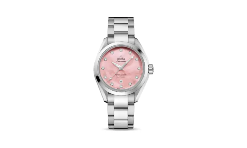 Omega Seamaster Aqua Terra 150M Master Co-Axial 34 Stainless Steel / Pink MOP / Bracelet