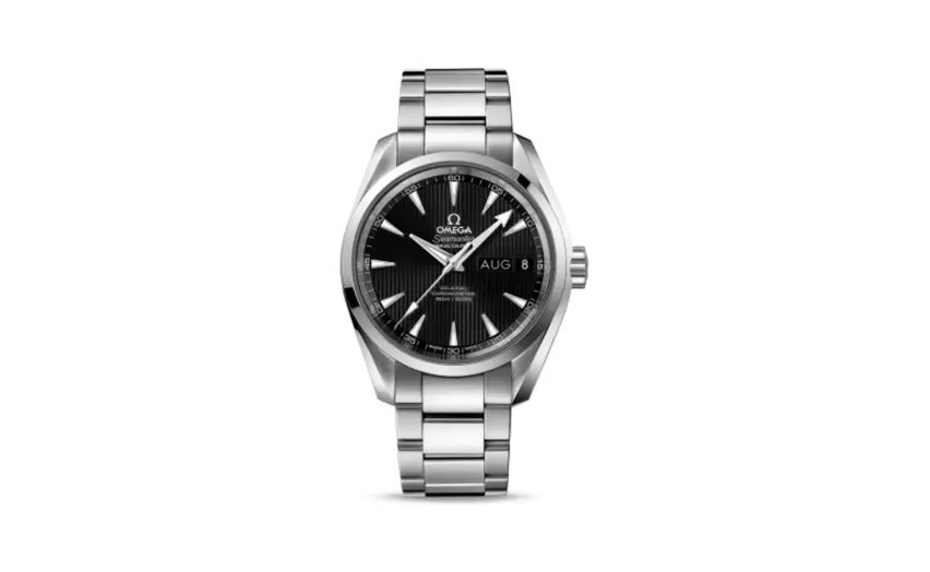 Omega Seamaster Aqua Terra 150M Co-Axial 38.5 Annual Calendar Stainless Steel / Black / Bracelet