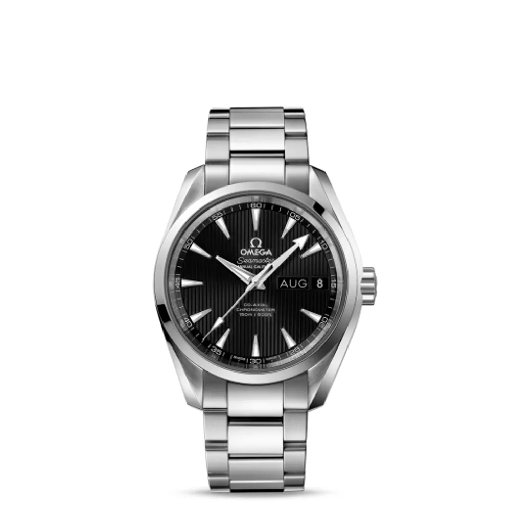 Omega Seamaster Aqua Terra 150M Co-Axial 38.5 Annual Calendar Stainless Steel / Black / Bracelet
