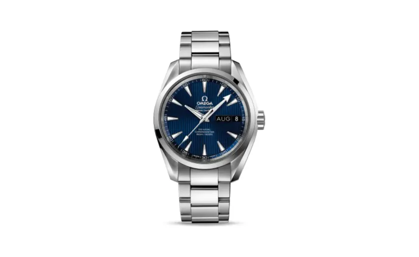 Omega Seamaster Aqua Terra 150M Co-Axial 38.5 Annual Calendar Stainless Steel / Blue / Bracelet