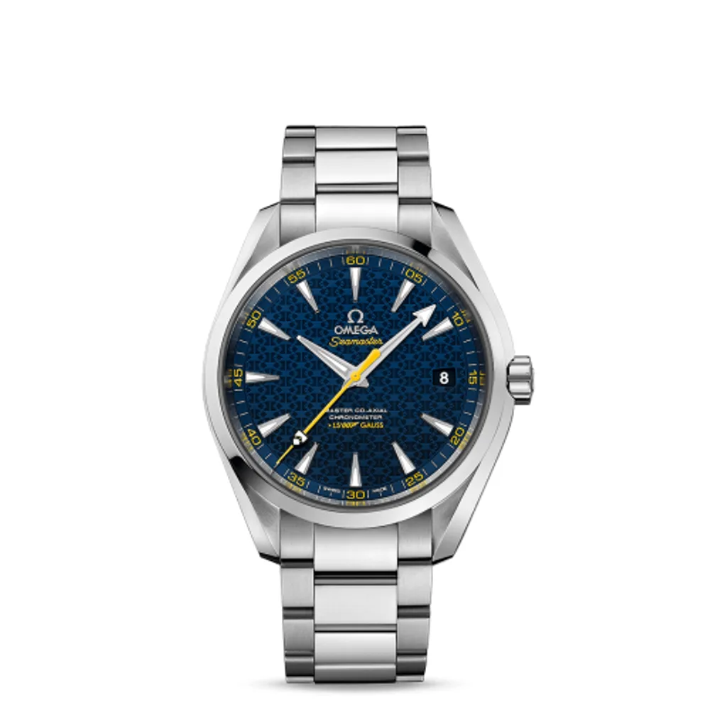 Omega Seamaster Aqua Terra 150M Master Co-Axial 41.5 Stainless Steel / Blue / Bracelet / James Bond Spectre