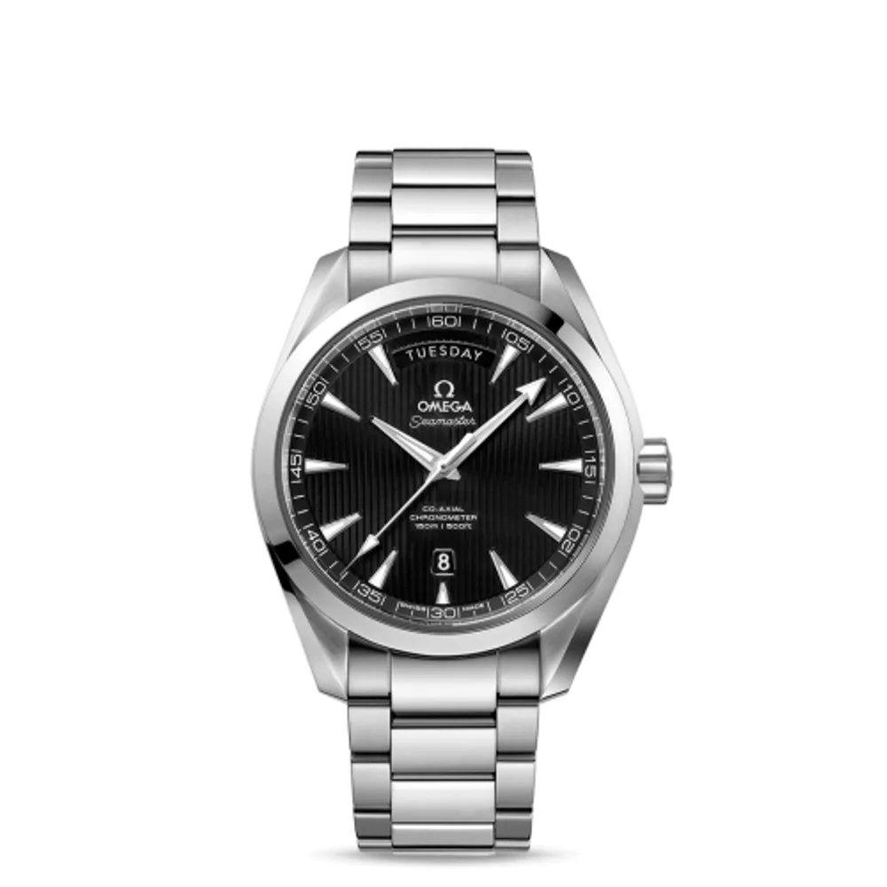 Omega Seamaster Aqua Terra 150m Co-Axial 41.5 Day-Date Stainless Steel / Black