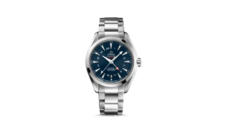 Omega Seamaster Aqua Terra 150M Co-Axial 43 GMT Stainless Steel / Blue / Bracelet