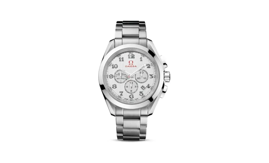 Omega Seamaster Aqua Terra 150M Co-Axial 44 Chronograph Stainless Steel / Silver / Bracelet / Olympic Collection