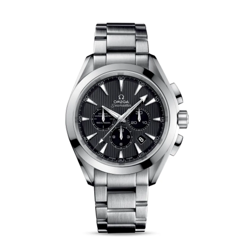 Omega Seamaster Aqua Terra 150M Co-Axial 44 Chronograph Stainless Steel / Grey / Bracelet