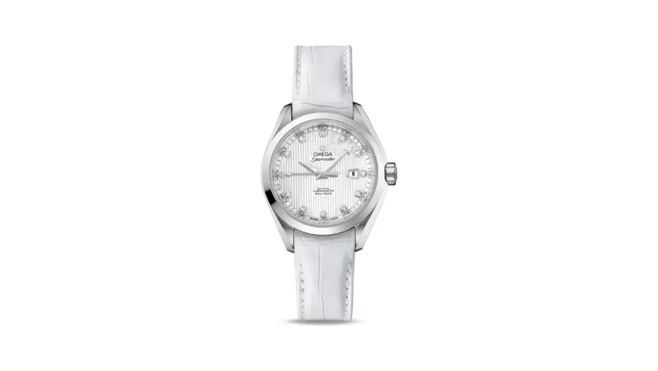 Omega Seamaster Aqua Terra 150M Co-Axial 34 Stainless Steel / White