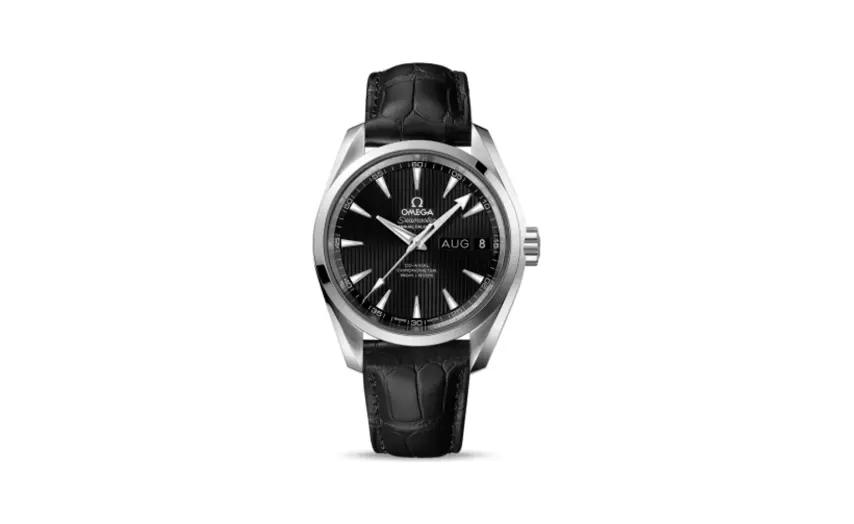 Omega Seamaster Aqua Terra 150M Co-Axial 38.5 Annual Calendar Stainless Steel / Black