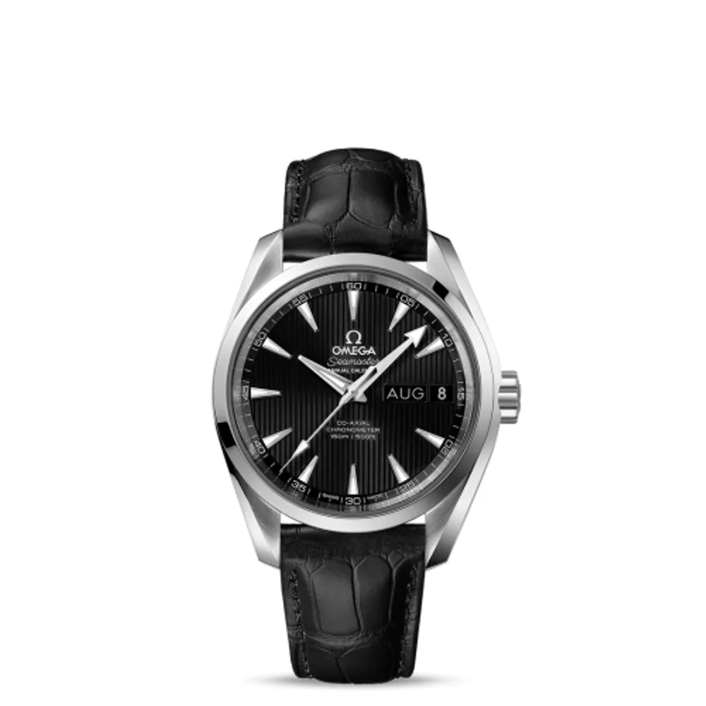 Omega Seamaster Aqua Terra 150M Co-Axial 38.5 Annual Calendar Stainless Steel / Black