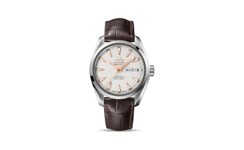 Omega Seamaster Aqua Terra 150M Co-Axial 38.5 Annual Calendar 38.5 Stainless Steel / Silver