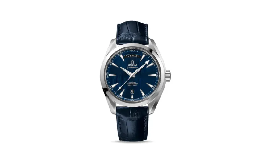 Omega Seamaster Aqua Terra 150m Co-Axial 41.5 Day-Date Stainless Steel / Blue