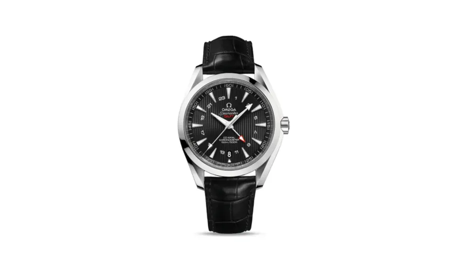 Omega Seamaster Aqua Terra 150M Co-Axial 43 GMT Stainless Steel / Black
