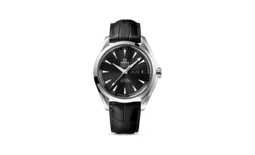 Omega Seamaster Aqua Terra 150M Co-Axial 43 Annual Calendar Stainless Steel / Black