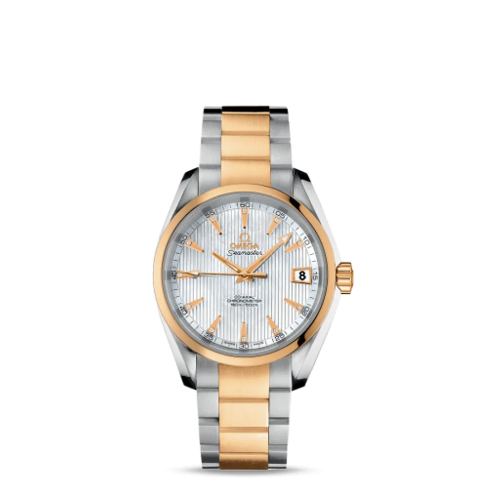 Omega Seamaster Aqua Terra 150M Co-Axial 38.5 Stainless Steel / Yellow Gold / MOP / Bracelet