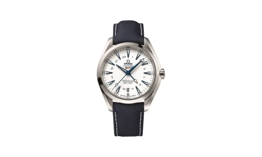 Omega Seamaster Aqua Terra 150M Co-Axial 43 GMT Titanium / White / GoodPlanet