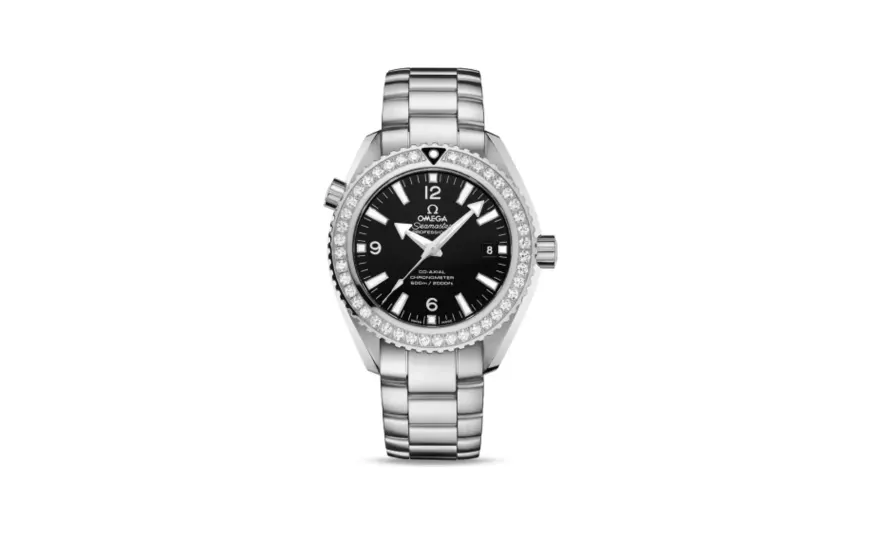 Omega Seamaster Planet Ocean 600M Co-Axial 42 Stainless Steel / Diamond / Black / Bracelet