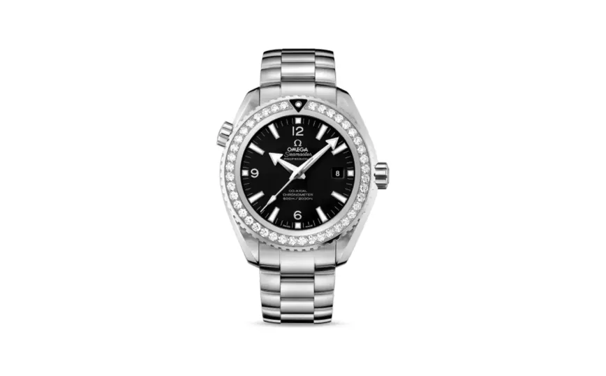 Omega Seamaster Planet Ocean 600M Co-Axial 45.5 Stainless Steel / Diamond / Black / Bracelet